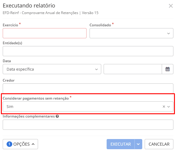 executando
