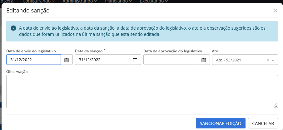 executando
