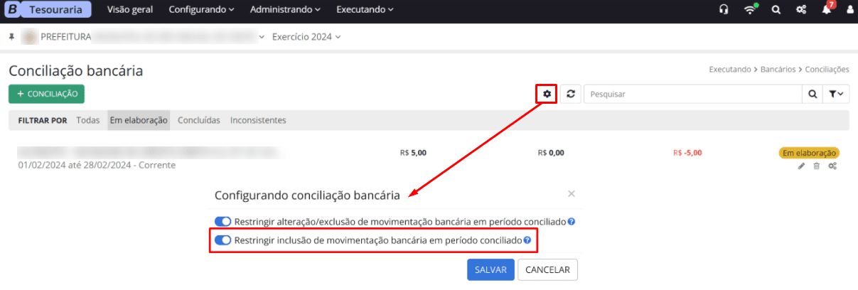 executando