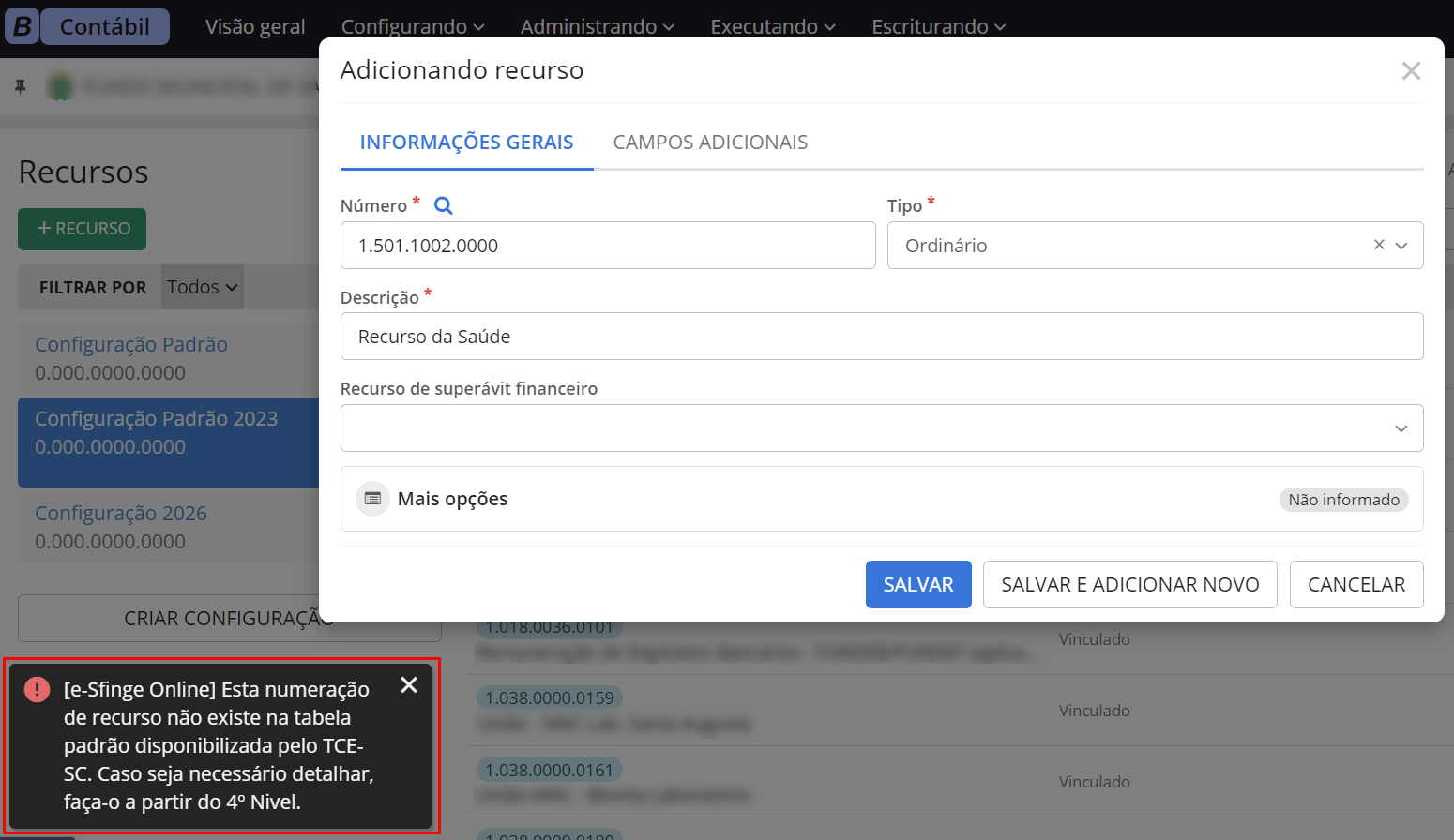 executando