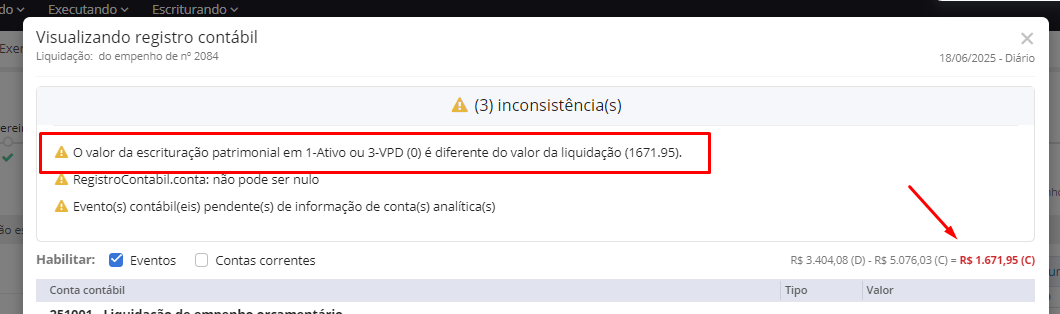 executando