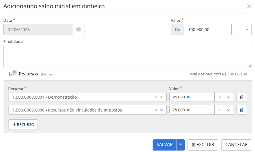 executando