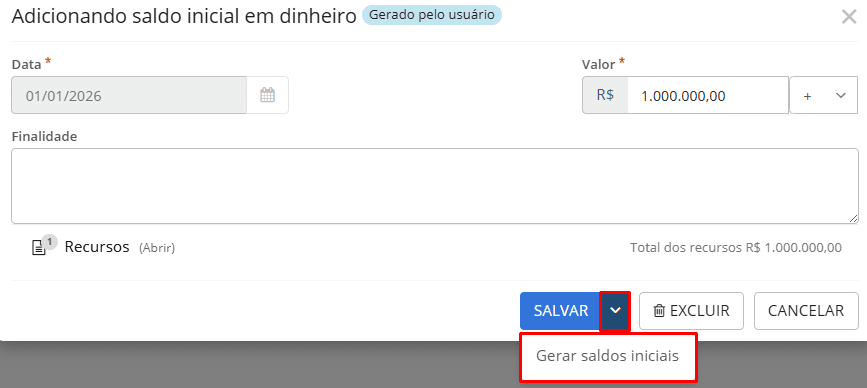 executando