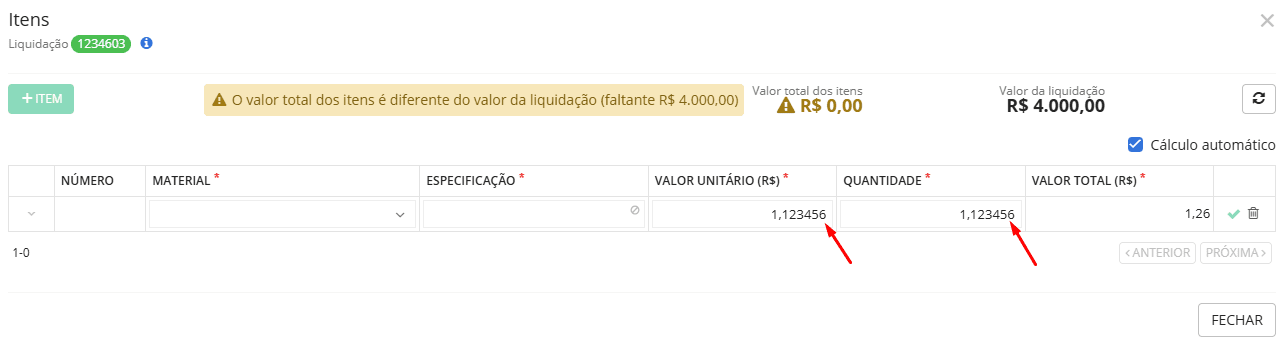 executando