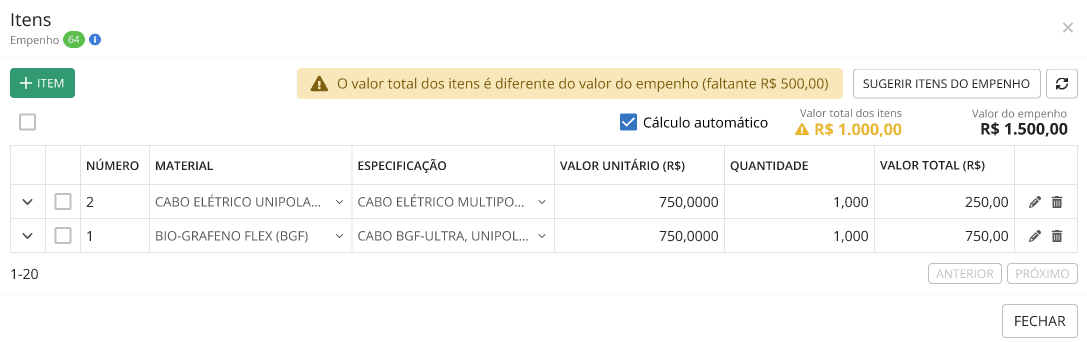 executando